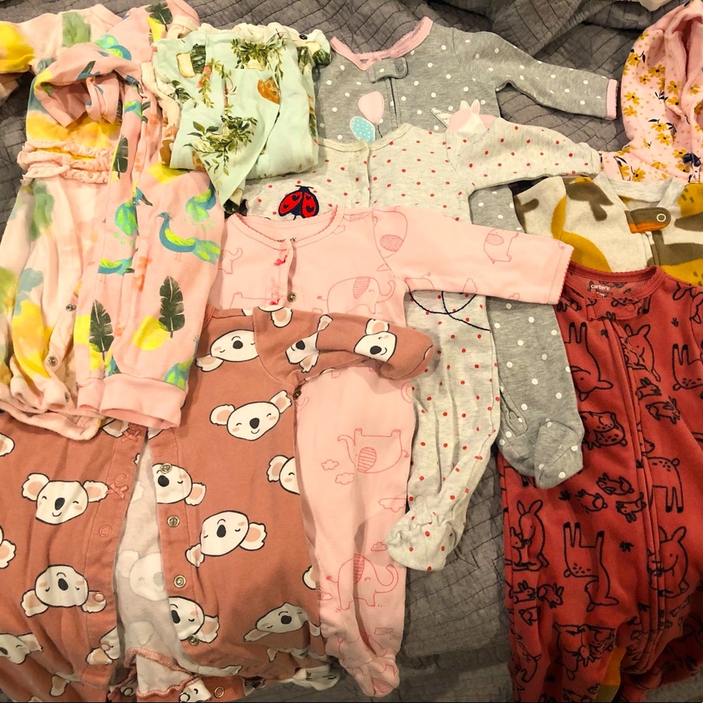 Baby girl bundle (3-6 months)- 11 pieces total